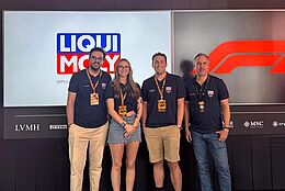 Our lucky winner on a big trip: With LIQUI MOLY to Formula 1 in Barcelona!