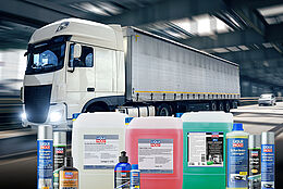 Schnelle, einfache und effektive Pflege für Nutzfahrzeuge