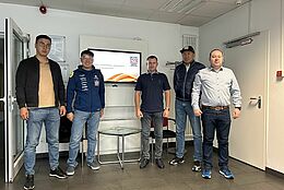 Customer visit from Kazakhstan in Saarlouis