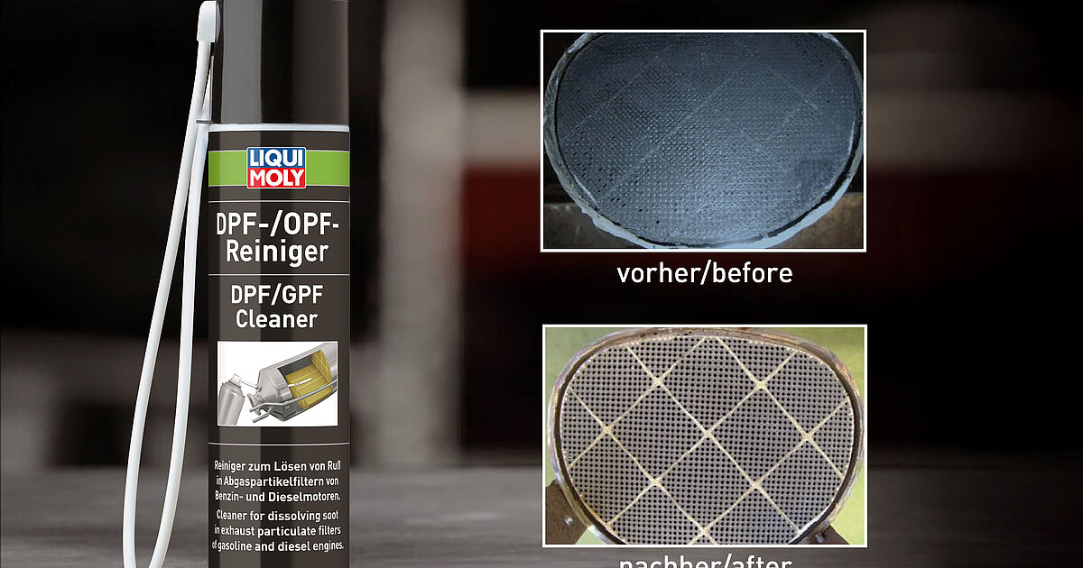 Partilulate Fun Quick Clogged particulate filter? Quick help without removal | LIQUI MOLY