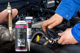 Easily replace glow plugs, spark plugs and injectors