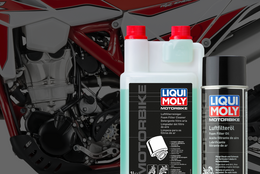 Cleaning motorcycle air filters correctly