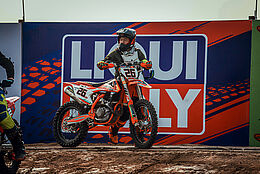 Brand power at motocross in Paraguay