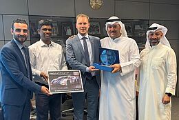 Kuwait: Ehrung für langjährige Partnerschaft