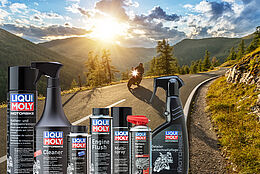 Bien préparé pour la nouvelle saison de moto