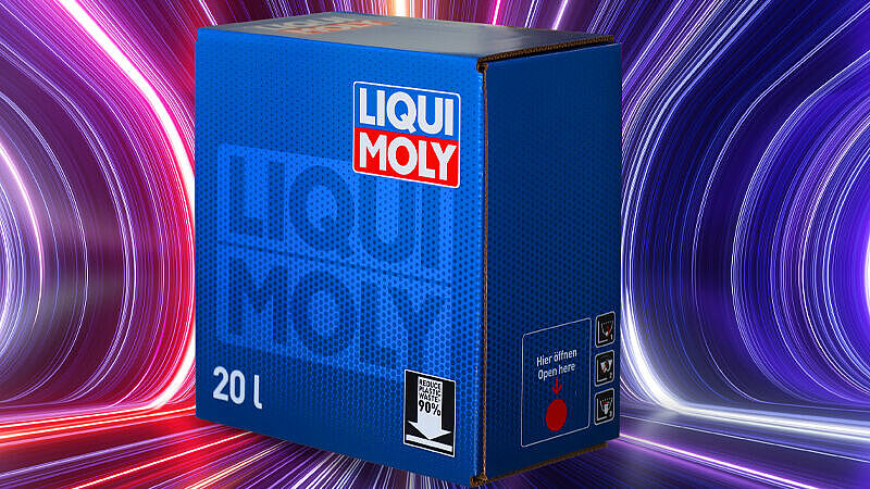 LIQUI MOLY Thekendisplay Nachfüll Öl (8x1305) Benzin Diesel 5W-40 8l