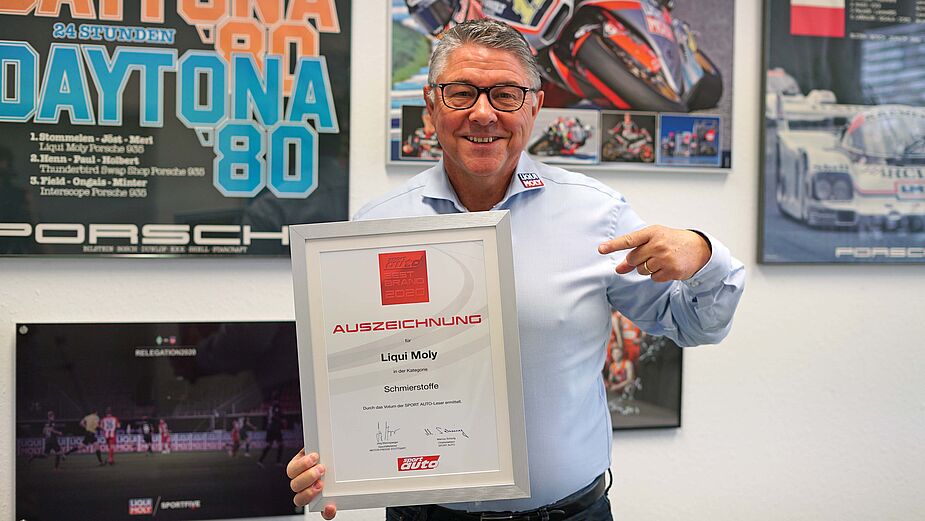 2020112 Sport Auto certificate Peter Baumann LIQUI MOLY