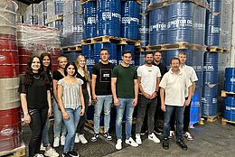 A look behind the scenes of our lubricant production