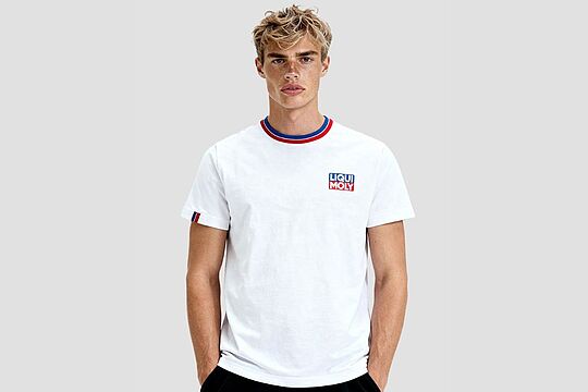 Basic T-Shirt weiß front 