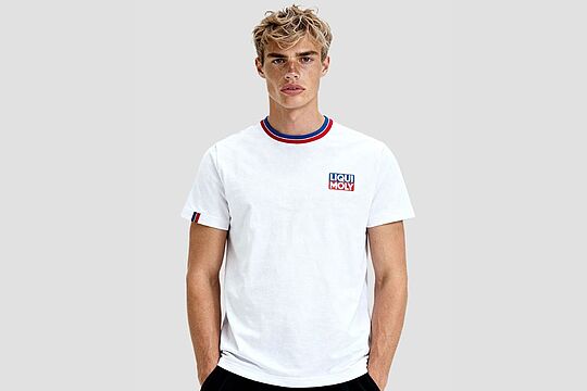 Basic T-Shirt weiß front 