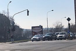 Right of way for Meguin thanks to outdoor advertising in Serbia