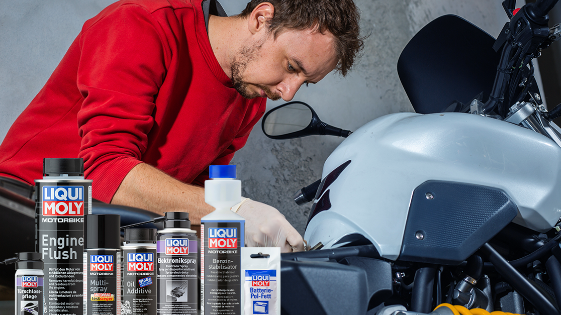 バイクの正しい冬季保管 | LIQUI MOLY