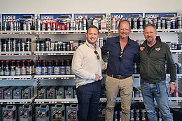 Fundador do Rusty Barn visita instalações da LIQUI MOLY Iberia