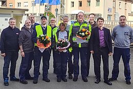 Februar-Jubilare bei unserer Tochter Meguin