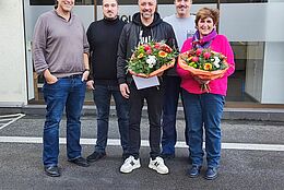 Dezemberjubilare bei Meguin