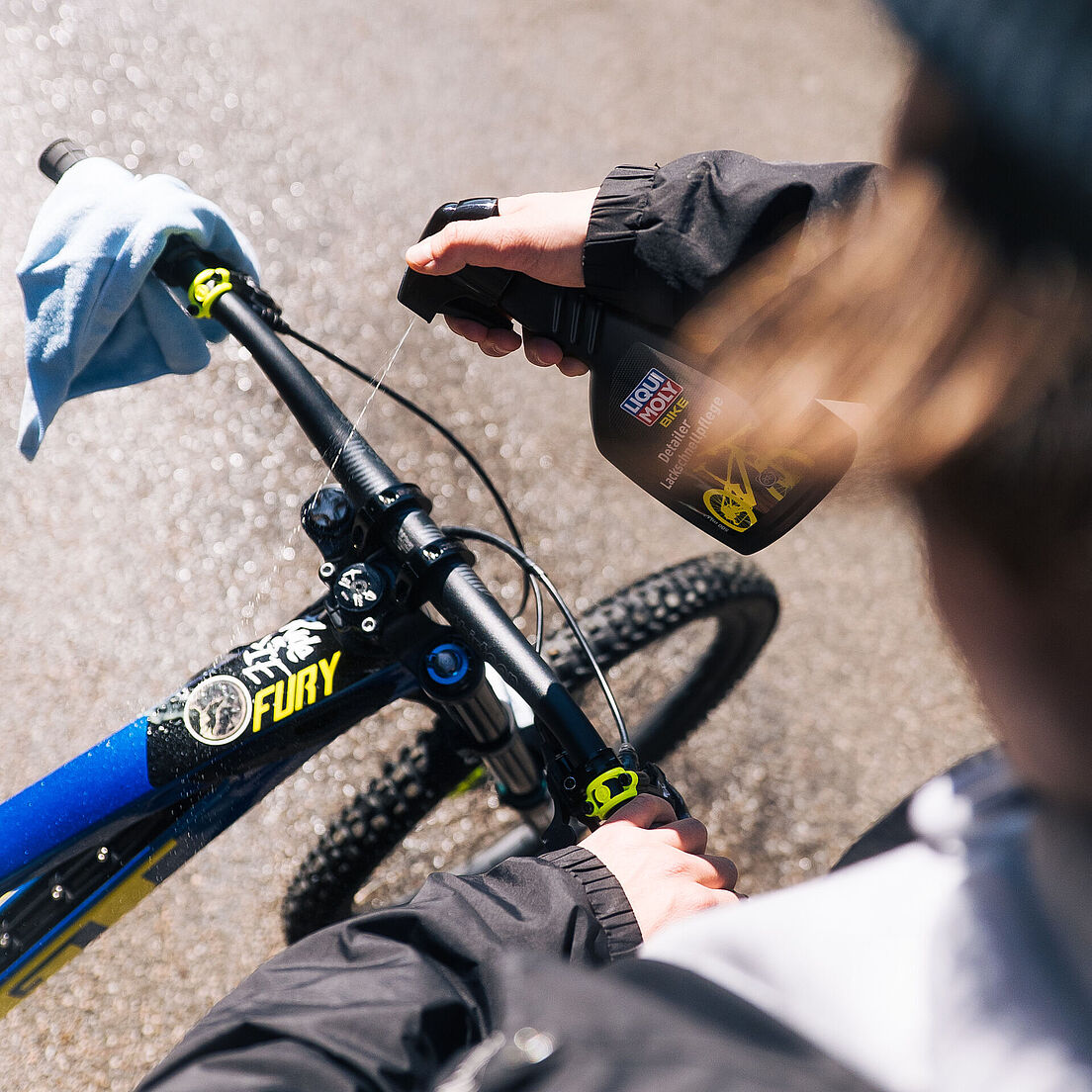 Kit D'entretien Chaîne De Vélo LIQUI MOLY - Nettoyant Et Lubrifiant - Pour VTT, Route, Ville - Entretien Facile