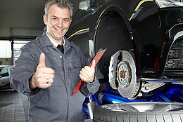 Stay safe: Working on the brake