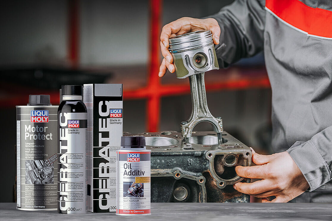 エンジンの摩耗を抑制する オイル添加剤の比較 LIQUI MOLY