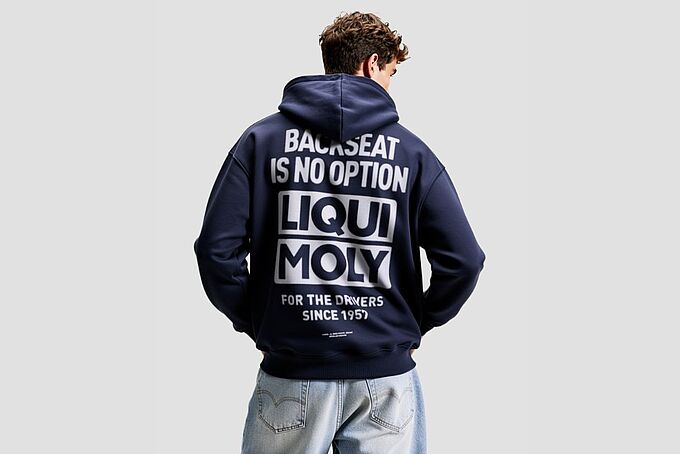 STREETWEAR Zipper navyblau - Backseat back