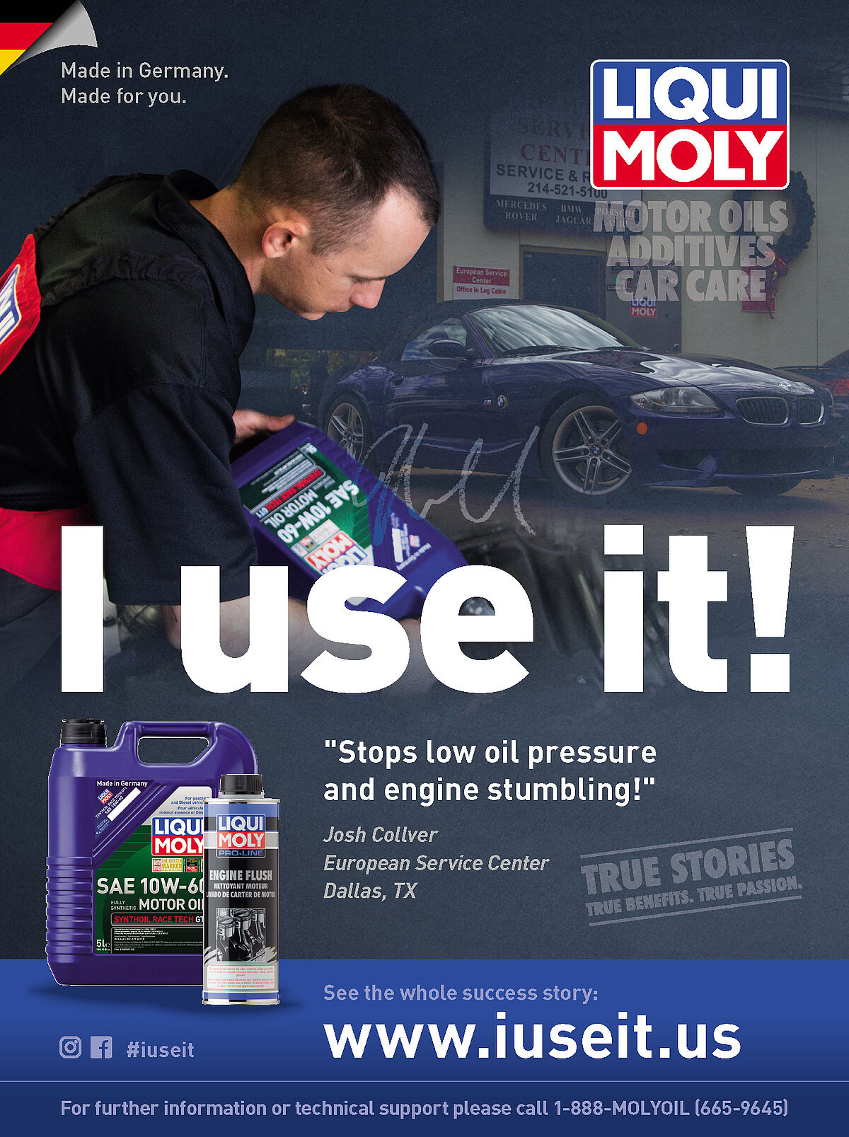 “I use it” LIQUI MOLY launches nationwide advertising campaign LIQUI MOLY