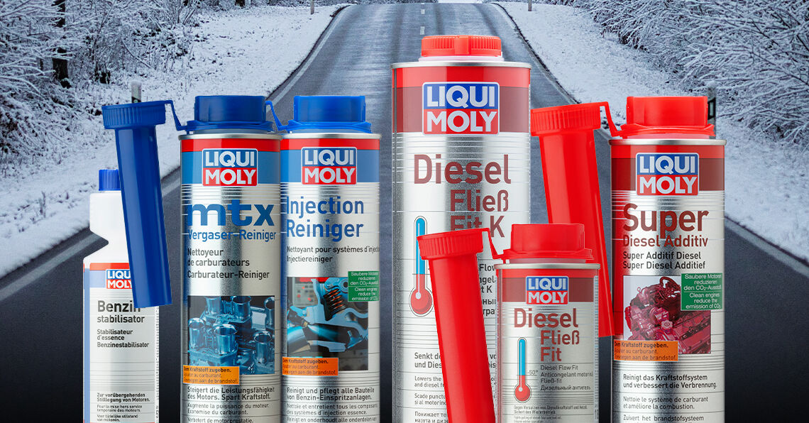 Additives for safe vehicle operation in winter
