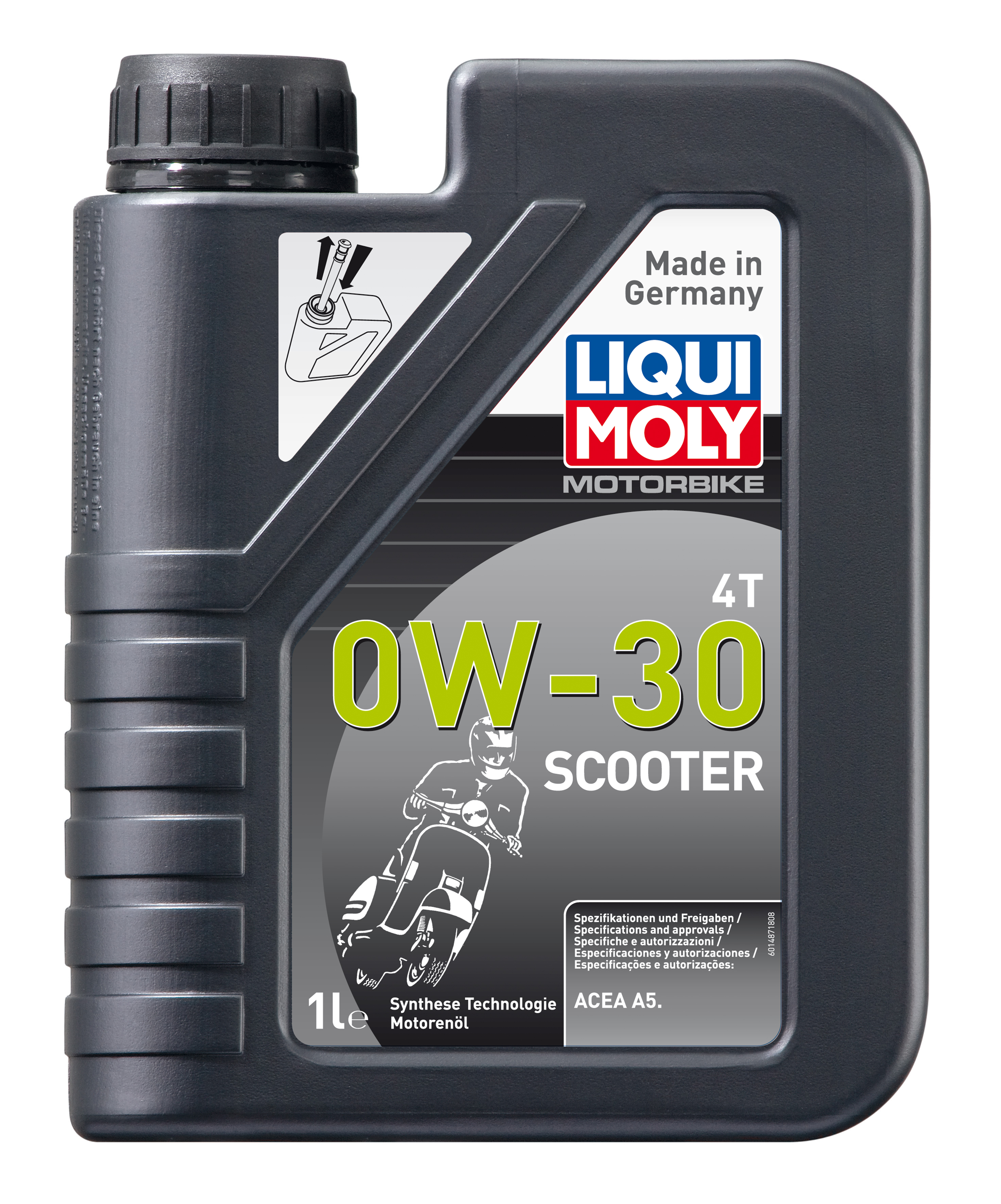 Novo óleo 0W30 específico para Scooter LIQUI MOLY