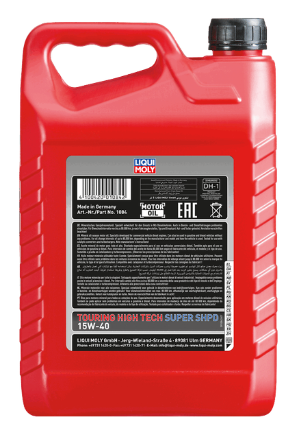 THT-Super SHPD 15W40 — case of 4 × 5 ltr 2