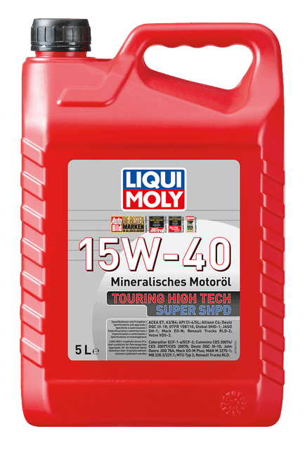 THT-Super SHPD 15W40 — case of 4 × 5 ltr