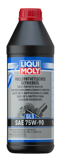 زيت تروس تخليقي بالكامل (GL5) SAE 75W-90