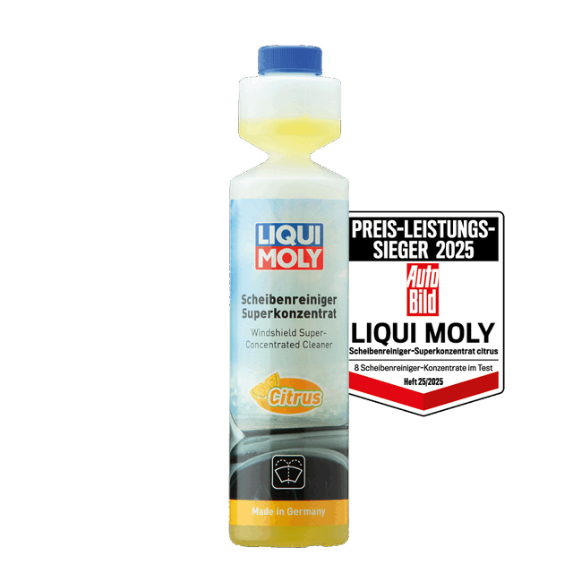 منظف الزجاج الأمامي فائق التركيز برائحة الحمضيات