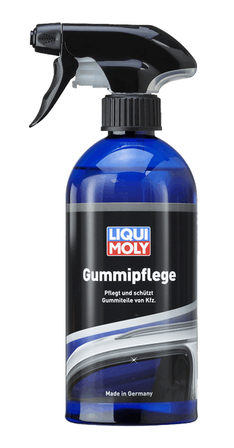 العناية بالمطاط