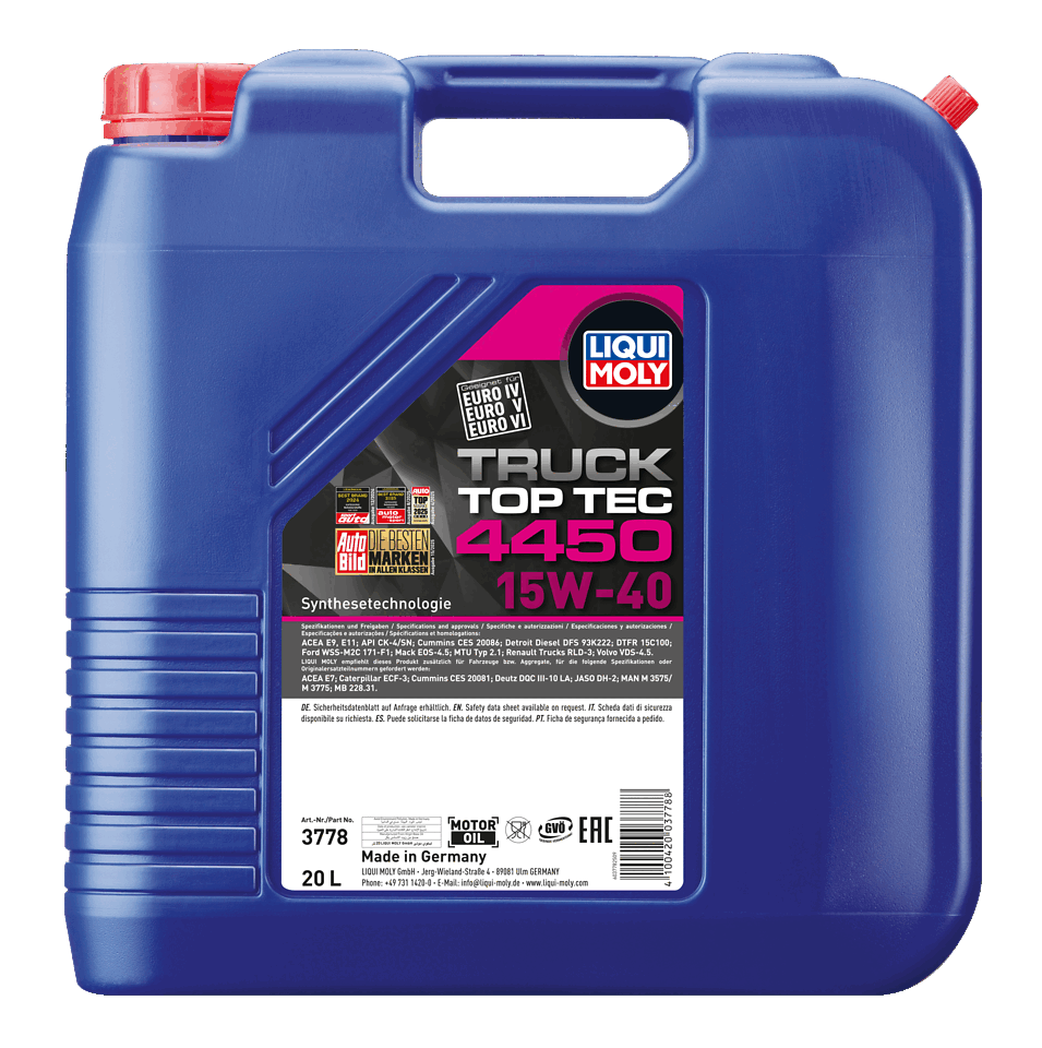 توب تيك للشاحنات 4450 15W-40