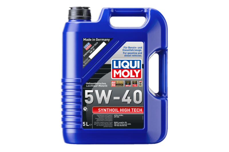 リキモリ　エンジンオイル　SYNTHOIL HIGH TECH 5W-40 Synthoil High Tech 5W-40 | LIQUI MOLY