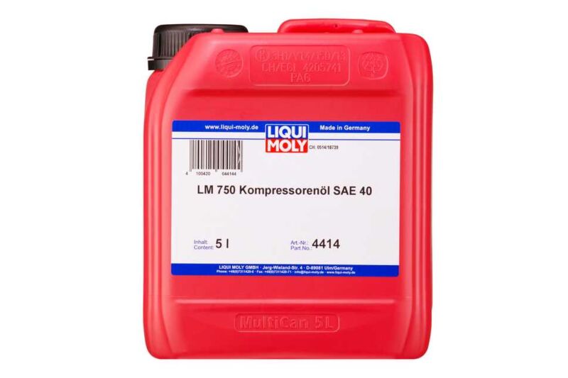 LM 750 Kompressorenöl SAE 40