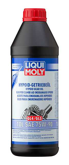Liqui Moly SAE 75W-90 aceite de engranaje totalmente sintético