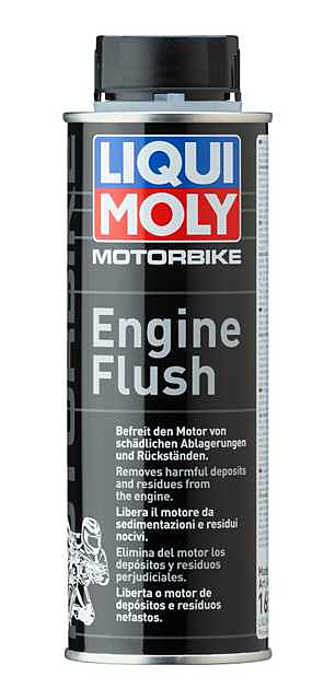 Motorbike Engine Flush
