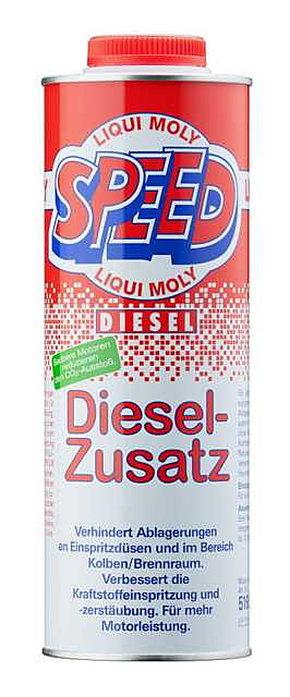 1x Liqui Moly 5160 Speed Diesel-Zusatz Additiv 1 Liter in