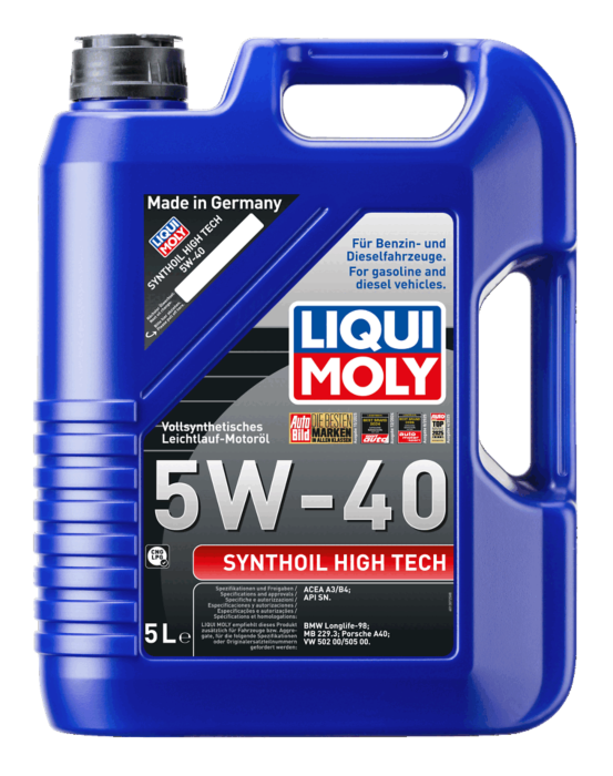 リキモリ　エンジンオイル　SYNTHOIL HIGH TECH 5W-40 Synthoil High Tech 5W-40 | LIQUI MOLY
