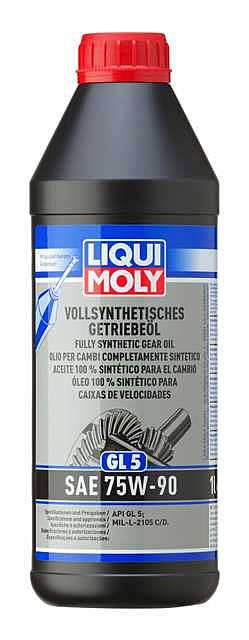 Fully Synthetic Gear Oil (GL5) SAE 75W-90 | フル