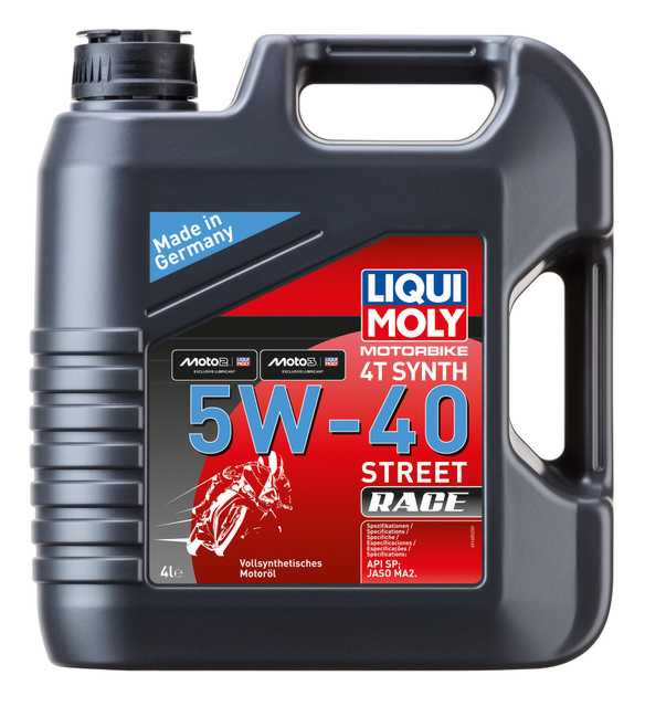 Motorbike 4T Synth 5W-40 Street Race | LIQUI MOLY