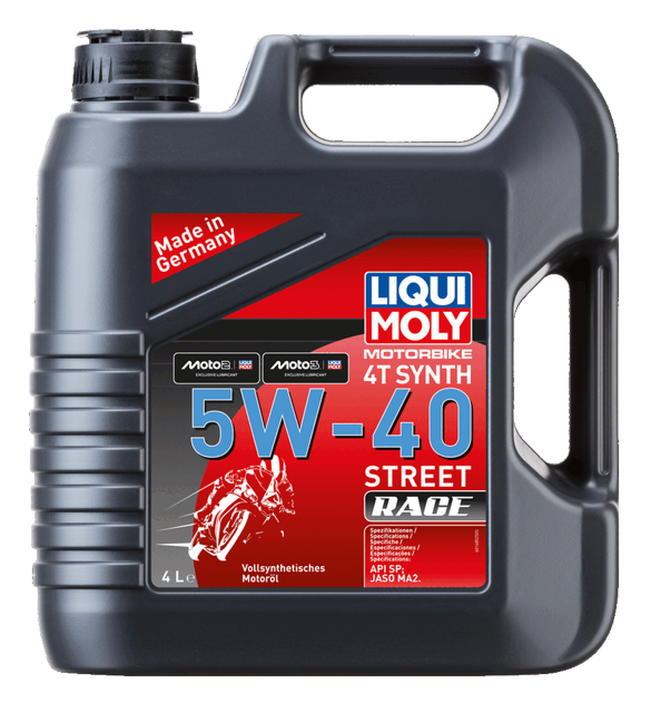 Motorbike 4T Synth 5W-40 Street Race | LIQUI MOLY