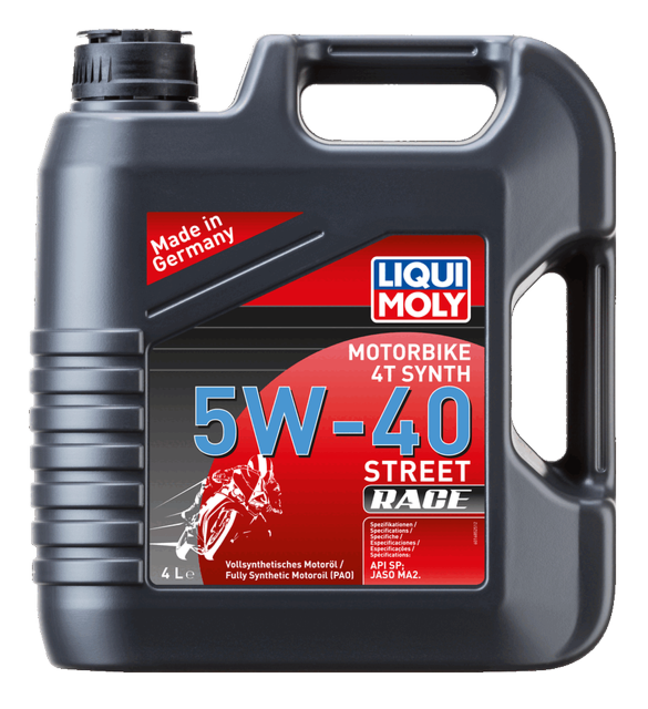 Motorbike 4T Synth 5W-40 Street Race | LIQUI MOLY