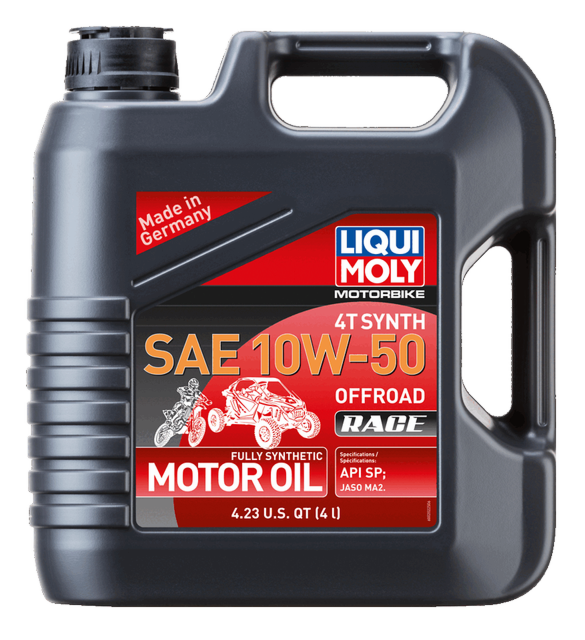 Motorbike 4T Synth SAE 10W-50 Offroad Race | LIQUI MOLY