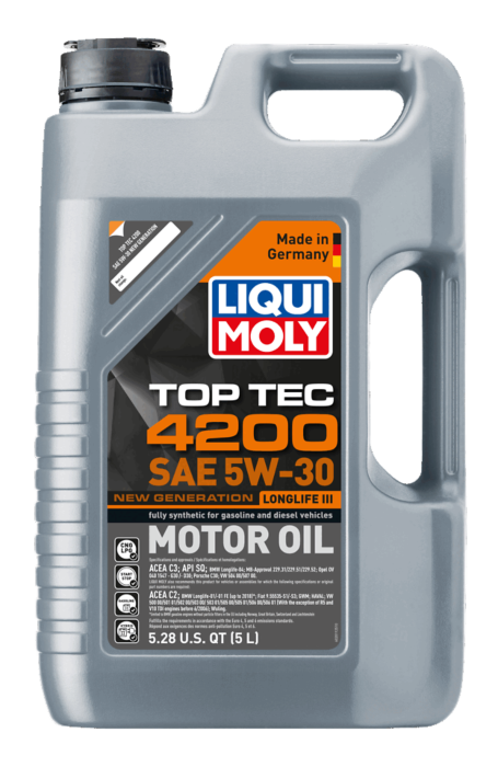 Top Tec 4200 SAE 5W-30 New Generation | LIQUI MOLY