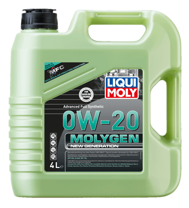 Molygen New Generation 0W-20 | LIQUI MOLY