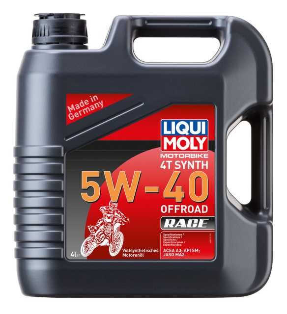 Motorbike 4T Synth 5W-40 Offroad Race | LIQUI MOLY