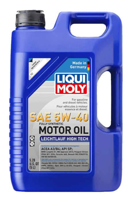 Leichtlauf High Tech SAE 5W-40 | LIQUI MOLY