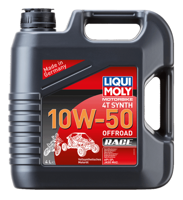 リキモリ エンジンオイル ストリートレース 10w-50 1L 3本 楽天市場】LIQUI MOLY Motorbike 4T Synth 10W-50 Street Race