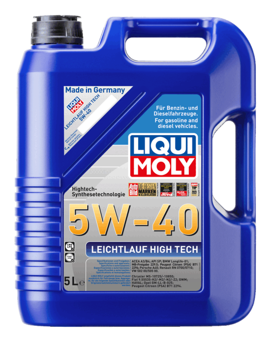 LIQUIMOLY エンジンオイル ライヒトラウフハイテック5W-40 6L Leichtlauf High Tech 5W-40 | ライヒトラウフハイテック 5W-40