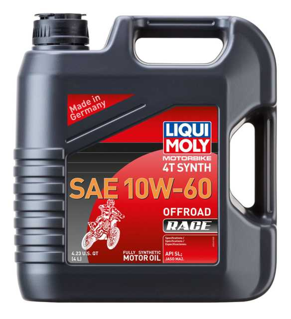 Motorbike 4T Synth SAE 10W-60 Offroad Race | LIQUI MOLY